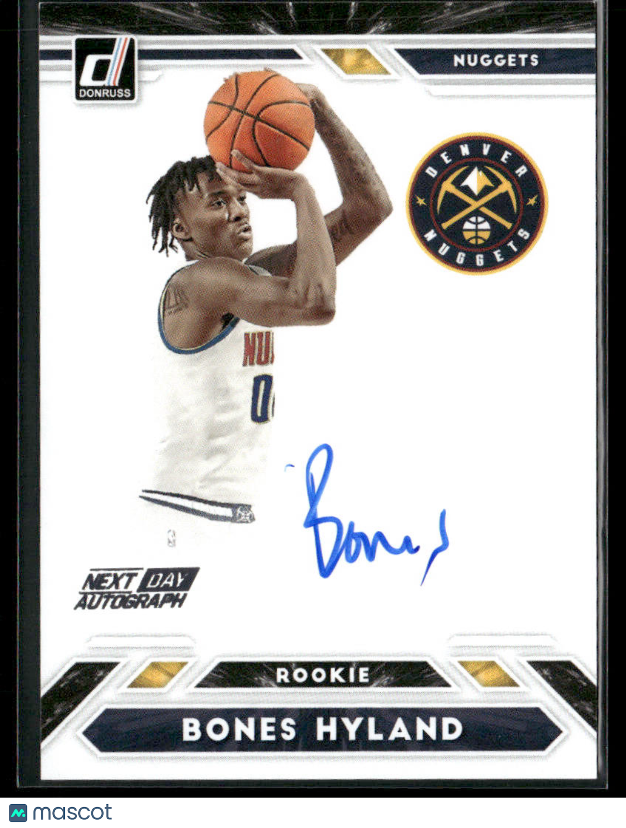 2021-22 Panini Donruss Bones Hyland #ND-NSH RC Rookie Next Day 2021-22 Panini Donruss Bones Hyland #ND-NSH RC Rookie Next Day