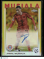 2024 - 25 Topps Chrome UEFA Jamal Musiala CA - JM Gold Refractor Auto 16/50Sports Cards