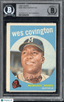 1959 Topps Wes Covington 290 Hand Signed Auto Beckett AuthenticGraded Sports Cards