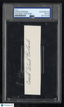 Weeb Ewbank Cut Signature Auto PSA DNA AuthenticGraded Sports Cards