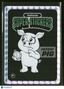 2025 VeeFriends SuperStickers Manga Series Patient Pig SP Black And WhiteNon - Sports Cards