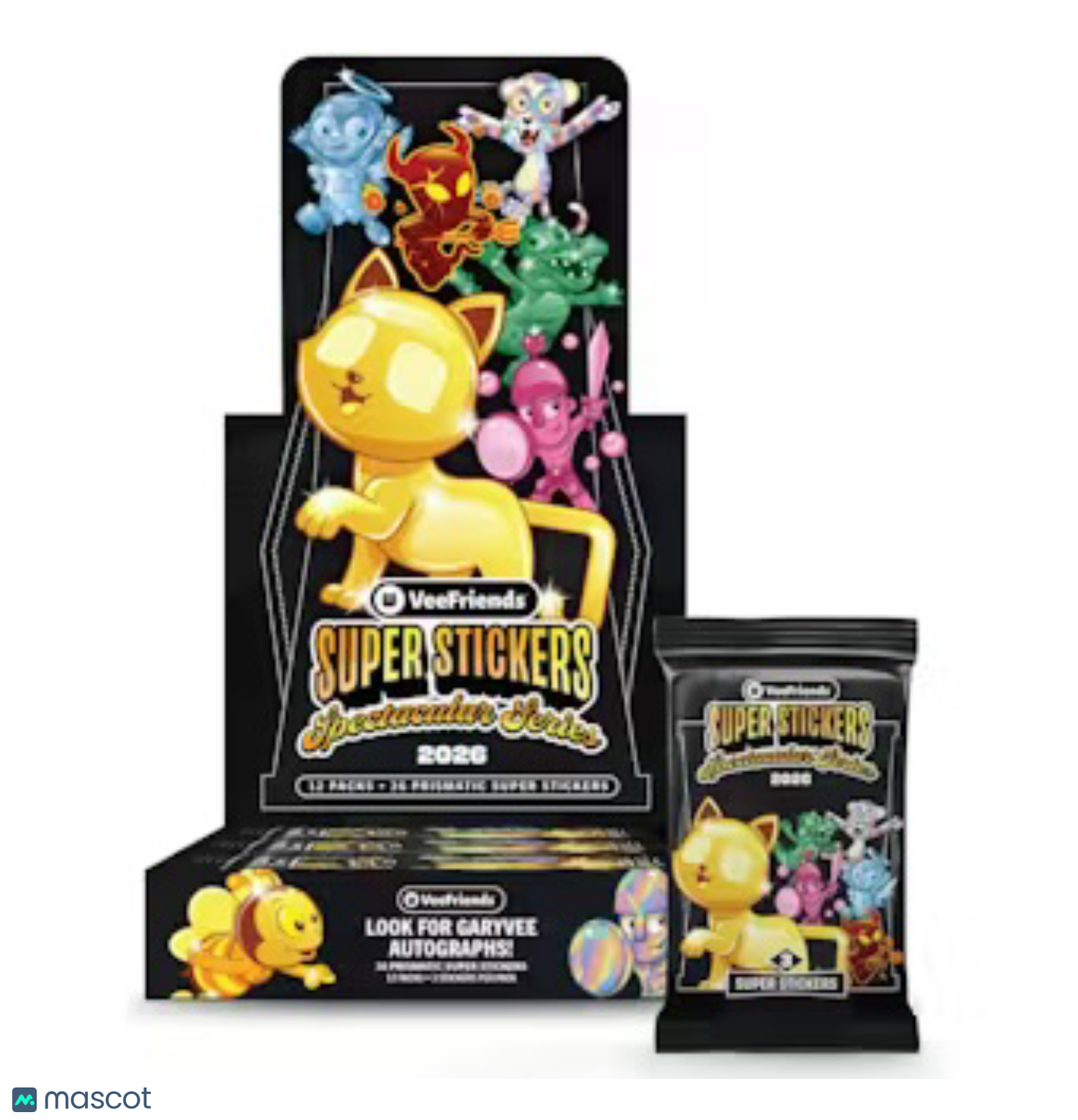 PSA Veefriends Magazine And Sealed Super Stickers