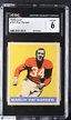1949 Leaf Marlin Pat Harder 101 CGC 6Graded Sports Cards