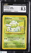 1999 Pokémon Bulbasaur 44/102 CGC 8.5Graded TCG/CCG