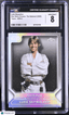 2025 Topps Chrome Star Wars The National Luke Skywalker SW - 2 Refractor CGC 8Graded Sports Cards