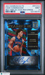 2021-22 Donruss Elite Rookie Yearbook Auto Cade Cunningham Asia Red Green PSA 9