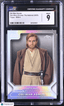2025 Topps Chrome Star Wars The National Obi - Wan Kenobi SW - 4 Refractor CGC 9Graded Sports Cards