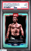 2025 Topps Chrome UFC Khabib Nurmagomedov 36 Aqua Refractor 199/199 PSA 9Graded Sports Cards