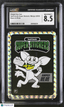 2025 Veefriends Super Stickers: Manga Amped Aye Aye Black & White CGC 8.5Graded Non - Sports Cards