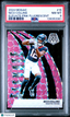 2024 Panini Mosaic Elevate Nico Collins 15 Pink Fluorescent 07/10 PSA 8Graded Sports Cards