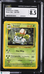 1999 Pokemon Ivysaur 30/102 30/102 CGC 8.5Graded TCG/CCG