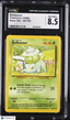 1999 Pokémon Bulbasaur 44/102 CGC 8.5Graded TCG/CCG