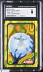 2025 Topps Marvel Chrome Molecule Man Yellow Lava Refractor 21 CGC 9Graded Non - Sports Cards