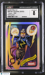 2025 Topps Marvel Chrome Cadet Marvel Refractor 88 CGC 8Graded Non - Sports Cards