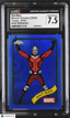 2025 Topps Marvel Chrome Ant - Man Blue Refractor 084/299 141 CGC 7.5Graded Non - Sports Cards