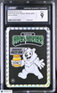 2025 Veefriends Super Stickers: Manga Gracious Grizzly Bear Black & White CGC 9Graded Sports Cards