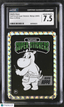 2025 Veefriends Super Stickers: Manga Helpful Hippo Black & White CGC 7.5Graded Non - Sports Cards