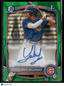 2025 Bowman Chrome Yahil Melendez CPA - YM Green Lava 24/99 1st Bowman Auto (BT)Sports Cards