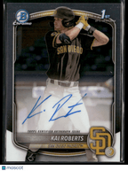 2025 Bowman Chrome Kai Roberts CP - KAR 1st Bowman Auto (BT)Sports Cards