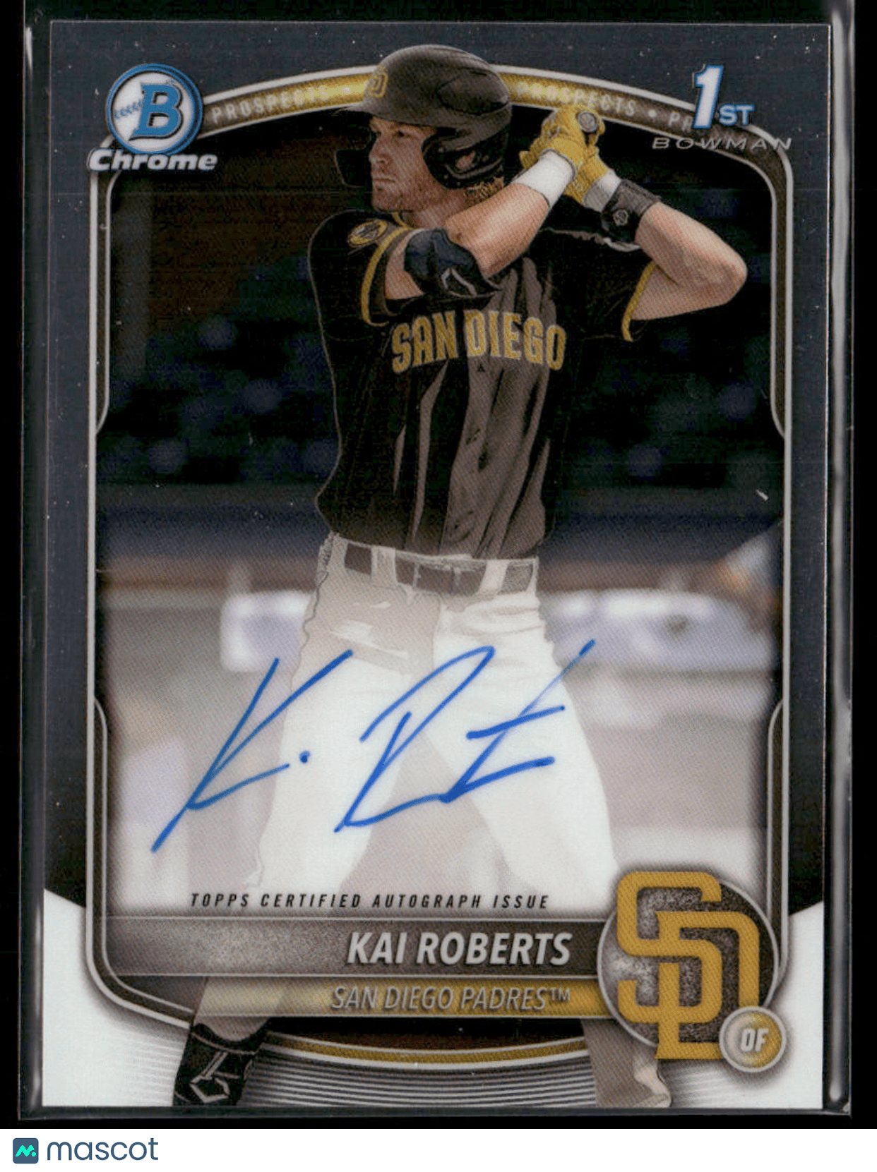 2025 Bowman Chrome Kai Roberts CP - KAR 1st Bowman Auto (BT)Sports Cards