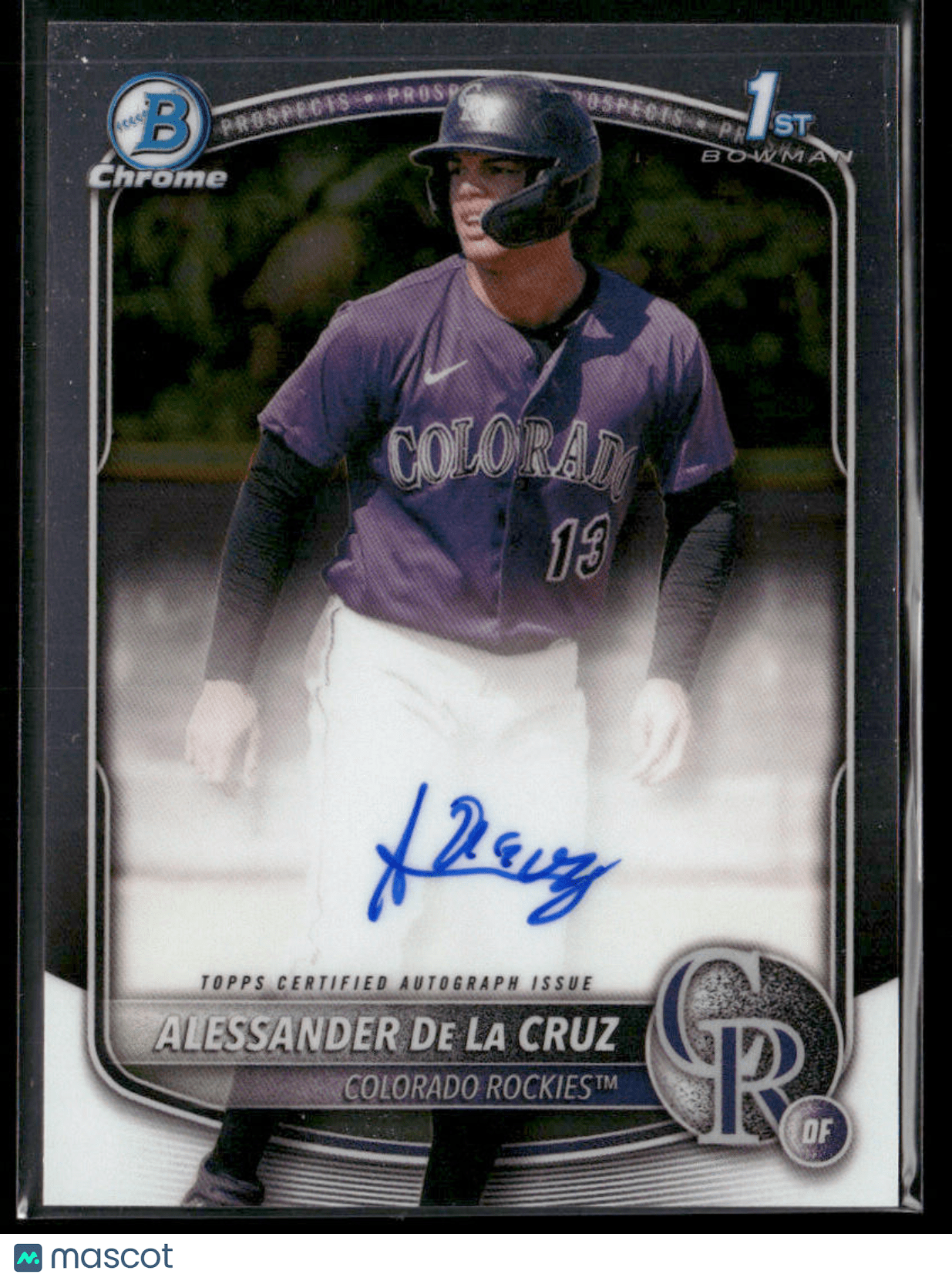 2025 Bowman Chrome Alessander De La Cruz CPA - AD 1st Bowman Auto (BT)Sports Cards