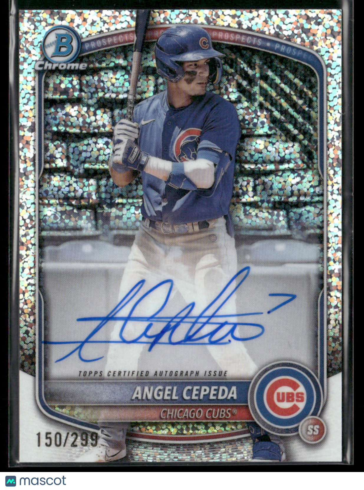 2025 Bowman Chrome Angel Cepeda CPA - AC 1st Bowman Auto 150/299 (BT)Sports Cards
