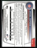 2025 Bowman Chrome Angel Cepeda CPA - AC 1st Bowman Auto 150/299 (BT)Sports Cards