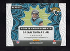 2024 Panini Illusions Brian Thomas Jr. RE - BTJ RC Rookie Endorsements Auto /199Sports Cards