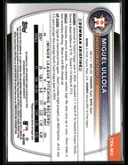 2025 Bowman Chrome Miguel Ullola CPA - MU Blue Refractor 1st Bowman Auto 003/150Sports Cards