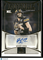 2024 Panini Luminance Brady Cook FSN - BCK NIL Future Signatures AutoSports Cards