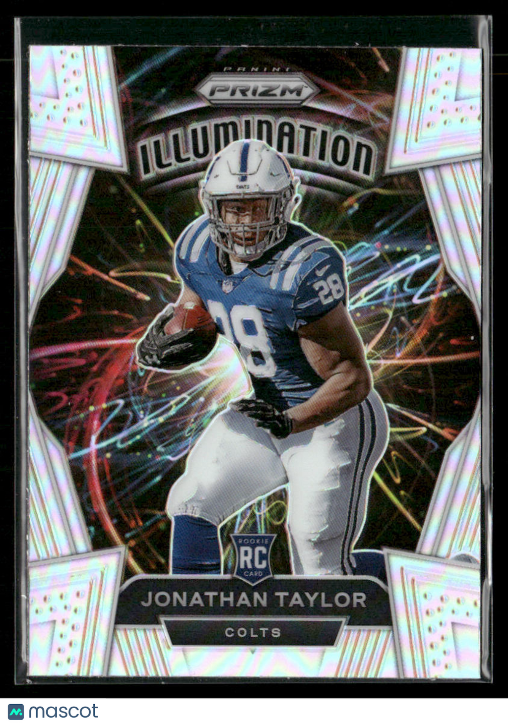 2020 Panini Prizm Jonathan Taylor 11 Silver Prizm Illumination SP RC RookieSports Cards