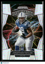 2020 Panini Prizm Jonathan Taylor 11 Silver Prizm Illumination SP RC RookieSports Cards