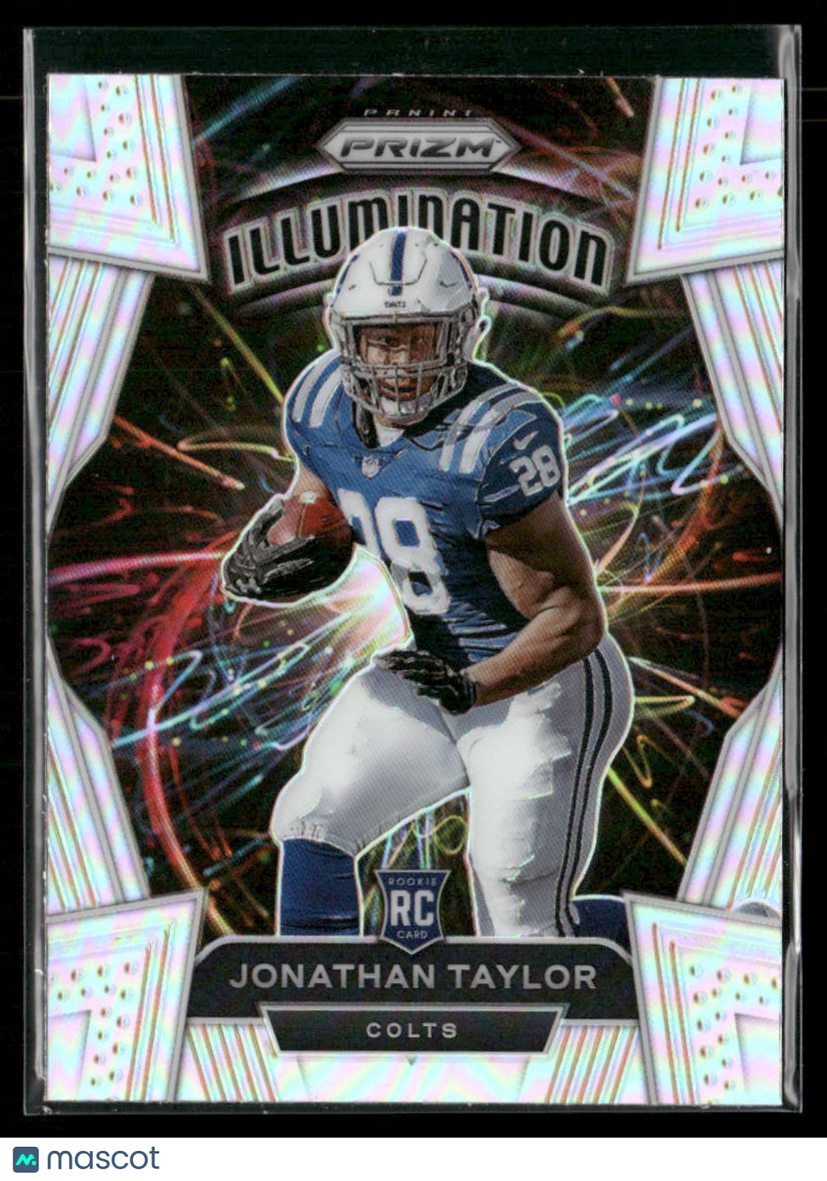 2020 Panini Prizm Jonathan Taylor 11 Silver Prizm Illumination SP RC RookieSports Cards