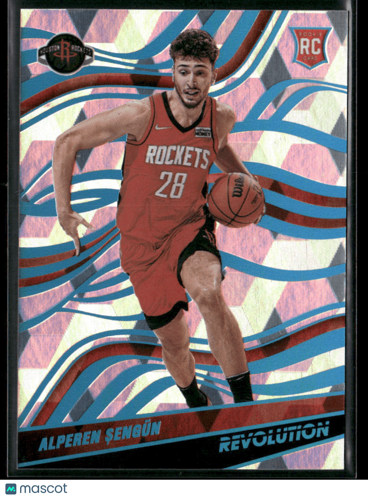 2021 - 22 Panini Revolution Alperen Şengün 149 Cubic 35/50 RC RookieSports Cards Main image