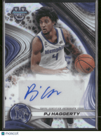 2024 - 25 Bowman University Best PJ Haggerty B24 - PH Refractor AutoSports Cards