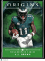 2024 Panini Origins Football A.J. Brown 41 Green Parallel 05/10Sports Cards