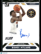 2021-22 Panini Donruss Bones Hyland #ND-NSH RC Rookie Next Day Auto