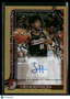 2025-26 Topps Flagship Scoot Henderson #TFRA-SH Real One Auto Gold Rainbow 16/50