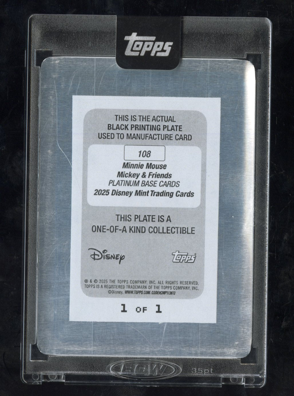 Disney Cards – Black Gold Sports Cards