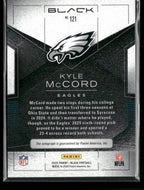 2025 Panini Black Football Kyle McCord 121 RCSports Cards