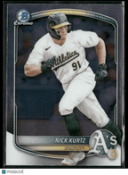 2024 Bowman Nick Kurtz BCP - 24 Chrome Misprint *Max Clark Back*Sports Cards