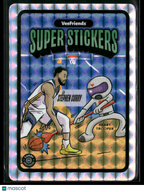 2025 VeeFriends Curry Crossovers Super Stickers Stephen Curry Heart TrooperSports Cards