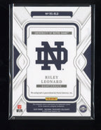 2025 Panini National Treasures Collegiate Riley Leonard RC Rookie Auto 49/49Sports Cards