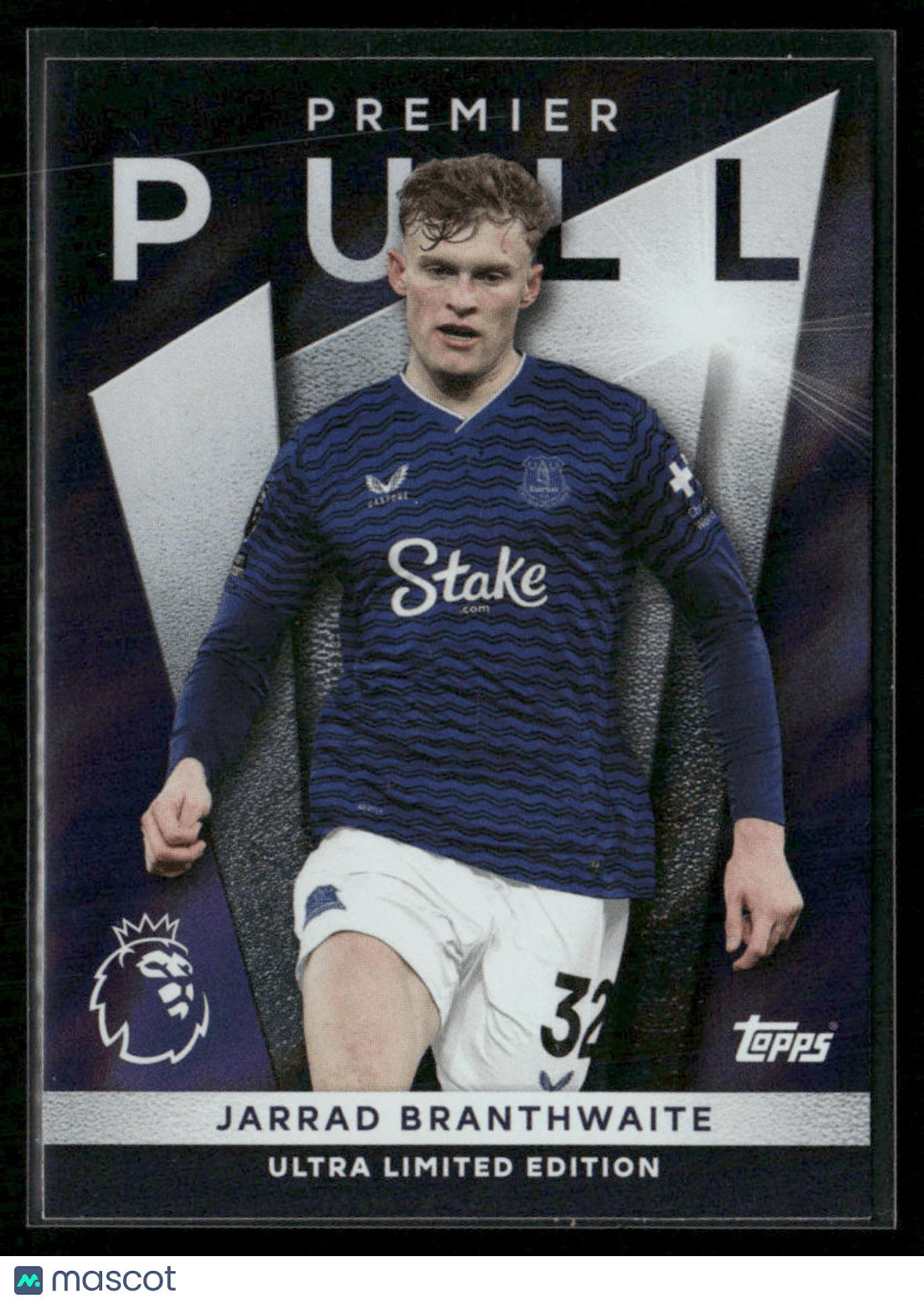 2025 - 26 Topps Premier League Premier Pull Jarrad Branthwaite PP 8Sports Cards Main image