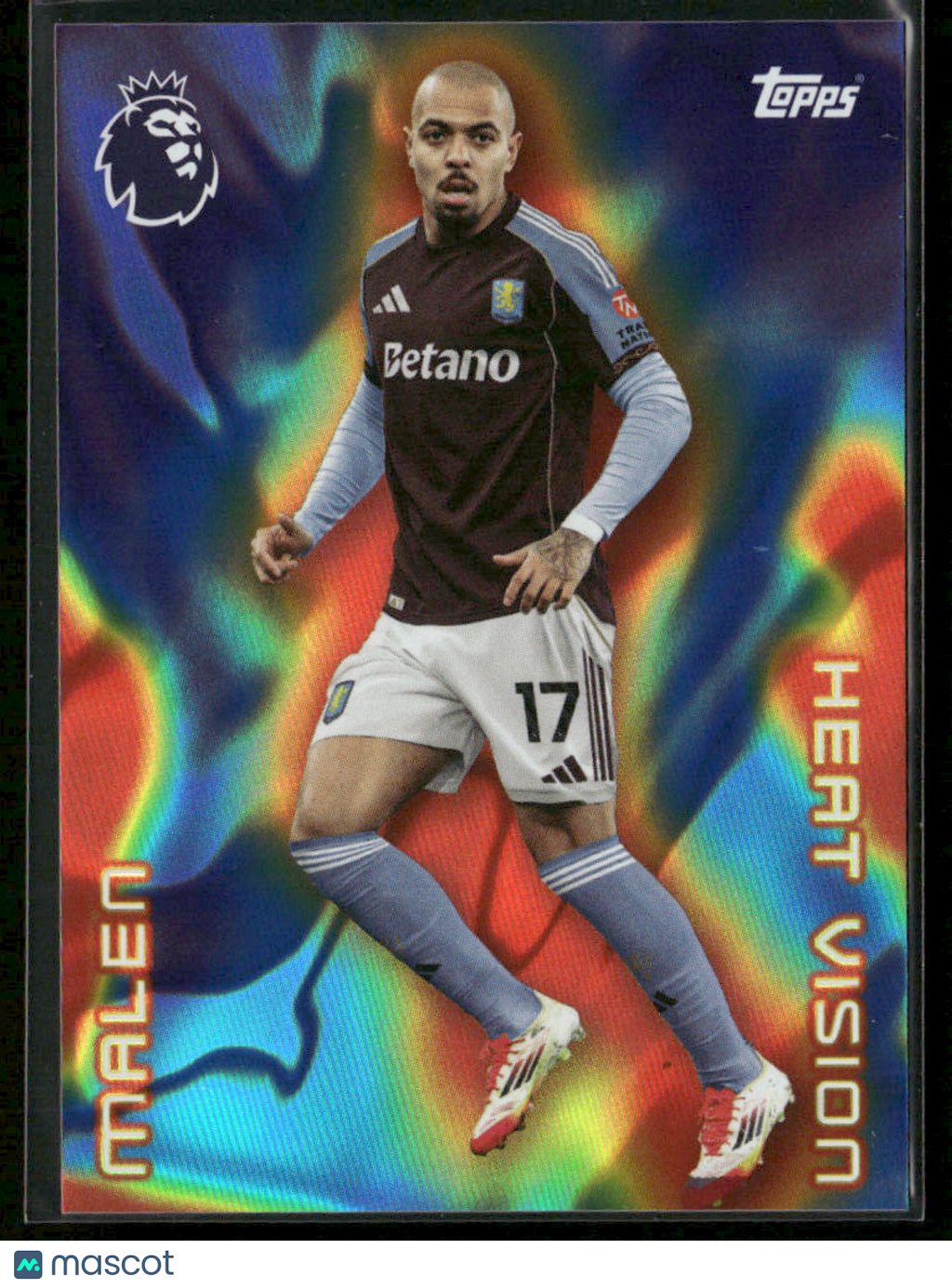 2025 - 26 Topps Premier League Heat Vision Donyell Malen HV2 SSPSports Cards