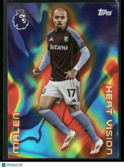 2025 - 26 Topps Premier League Heat Vision Donyell Malen HV2 SSPSports Cards