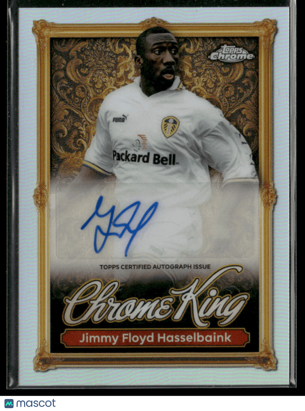 2025 - 26 Topps Chrome Premier League Chrome King Auto Jimmy Floyd HasselbainkSports Cards
