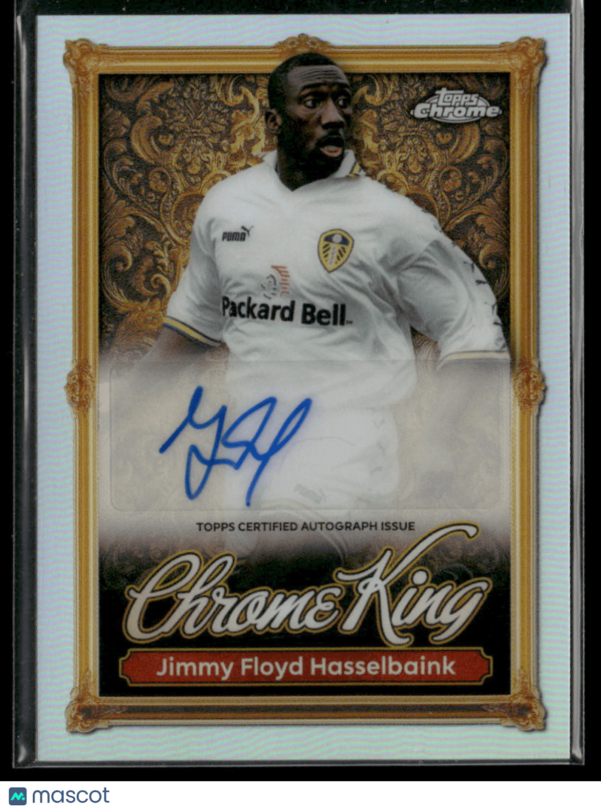 2025 - 26 Topps Chrome Premier League Chrome King Auto Jimmy Floyd HasselbainkSports Cards