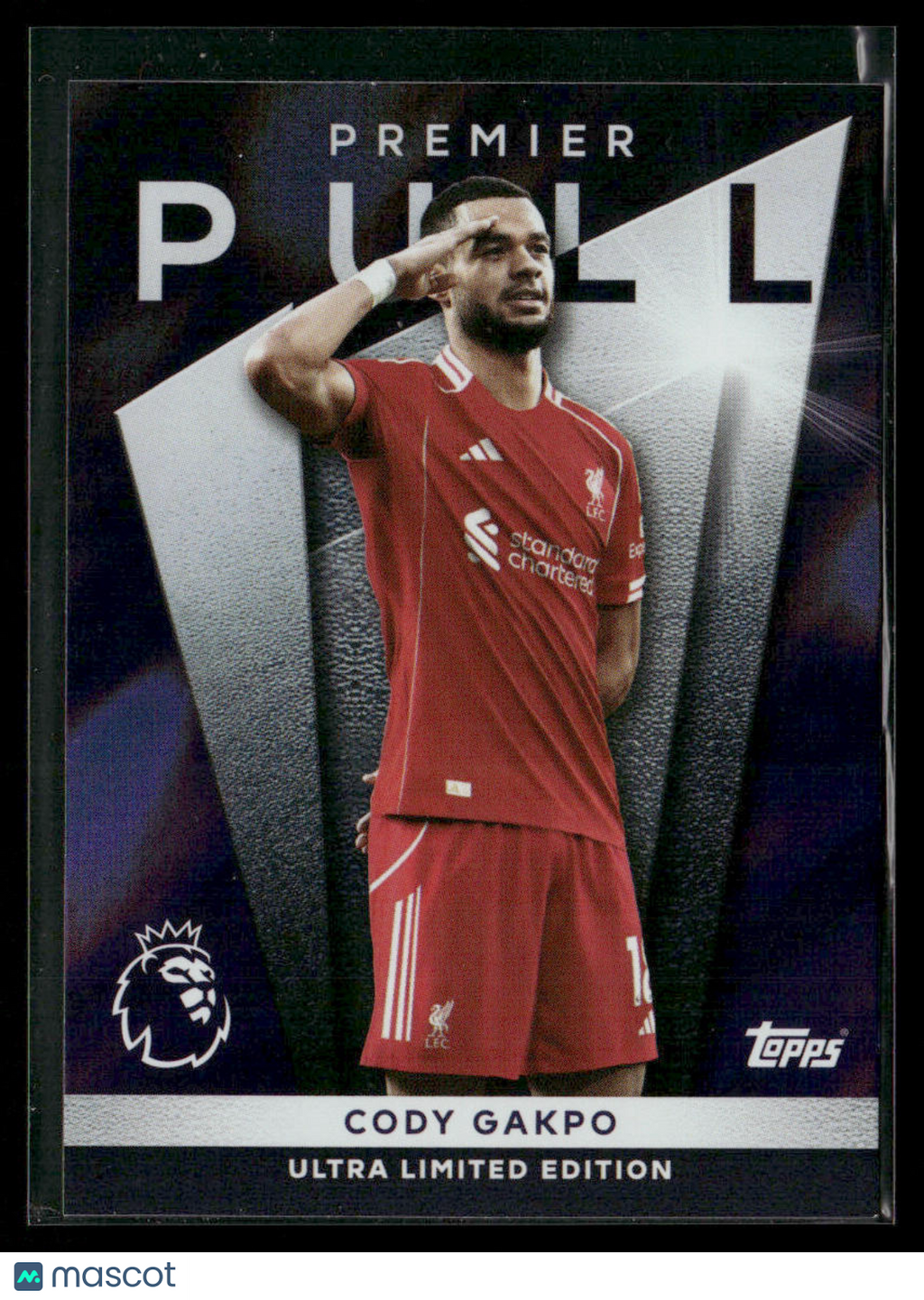 2025-26 Topps Premier League Premier Pull Cody Gakpo Ultra Limited Edition