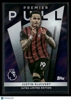 2025-26 Topps Premier League Premier Pull Justin Kluivert Ultra Limited Edition